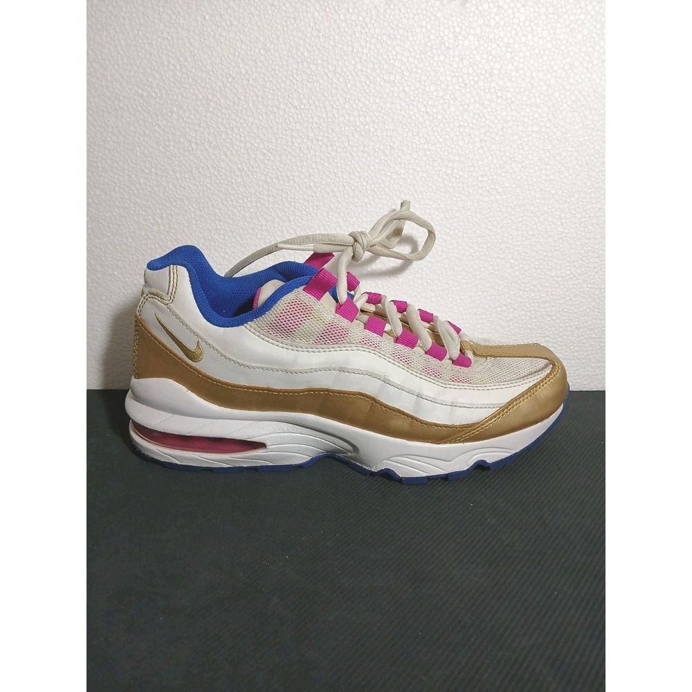 Nike Air Max 95 LE GS Peanut Butter Jelly Sneakers 310830-120 Youth 6.5Y